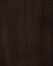 Herringbone Long Sleeve Trophy Neck Knit, Brown, swatch